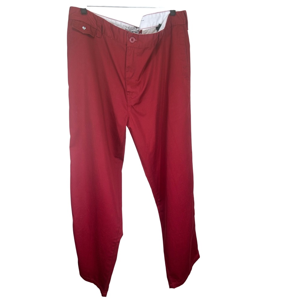 Y2K Billabong Red Skull Graphic Cargo Pants Men's Size 36x32‎